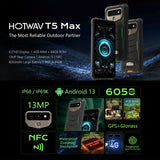 HOTWAV T5 Max Rugged Phone Dual SIM 4GB+64GB