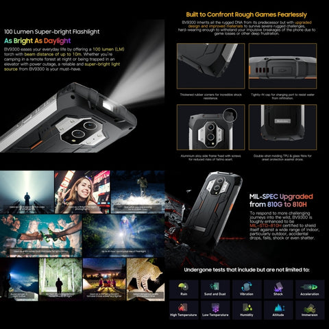 Blackview BV9300 Rugged Phone Dual SIM 12GB+256GB