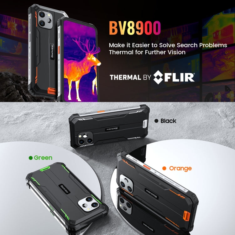 Blackview BV8900 Rugged Phone Thermal Imaging Camera 8GB+256GB