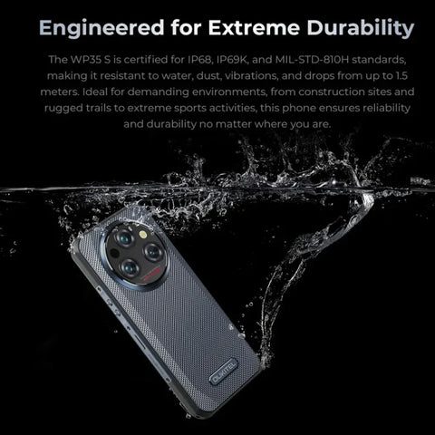 Oukitel WP35 S Rugged Phone Dual SIM 6GB+256GB