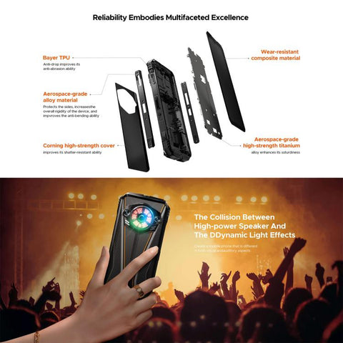 DOOGEE S PUNK Pro Rugged Phone 8GB+512GB