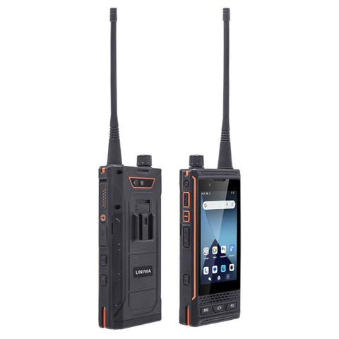UNIWA P4 Plus VHF Walkie Talkie Rugged Phone Dual SIM 4GB+64GB