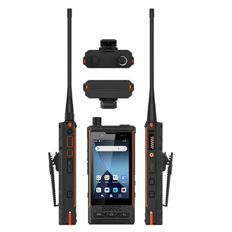 UNIWA P4 Plus VHF Walkie Talkie Rugged Phone Dual SIM 4GB+64GB