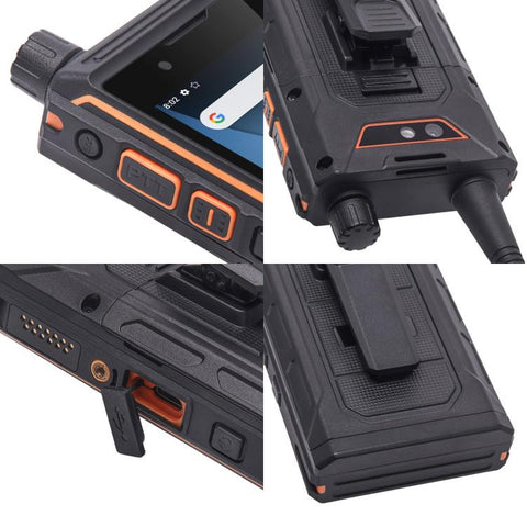 UNIWA P4 Plus VHF Walkie Talkie Rugged Phone Dual SIM 4GB+64GB