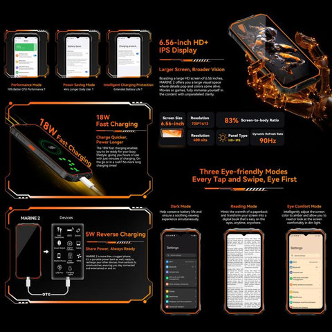 Blackview Oscal Marine 2 Rugged Phone Dual SIM 4GB+64GB