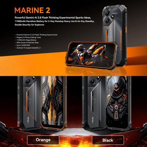 Blackview Oscal Marine 2 Rugged Phone Dual SIM 4GB+64GB