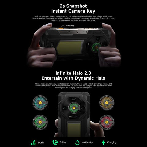 Ulefone Armor 33 Rugged Phone Dual SIM Night Vision Camera 12GB+512GB