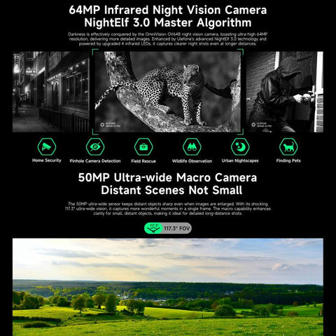Ulefone Armor 33 Pro 5G Rugged Phone Dual SIM Night Vision Camera 16GB+512GB