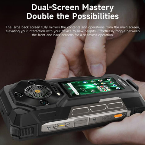 Ulefone Armor 33 Pro 5G Rugged Phone Dual SIM Night Vision Camera 16GB+512GB