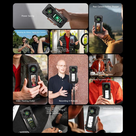 Ulefone Armor 33 Pro 5G Rugged Phone Dual SIM Night Vision Camera 16GB+512GB