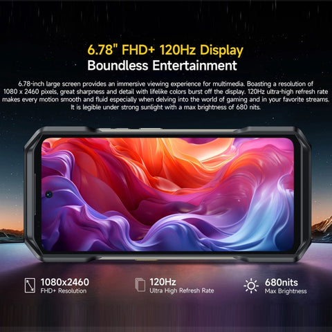 Ulefone Armor 27T Pro 5G Rugged Phone Dual SIM Thermal Imaging 12GB+256GB