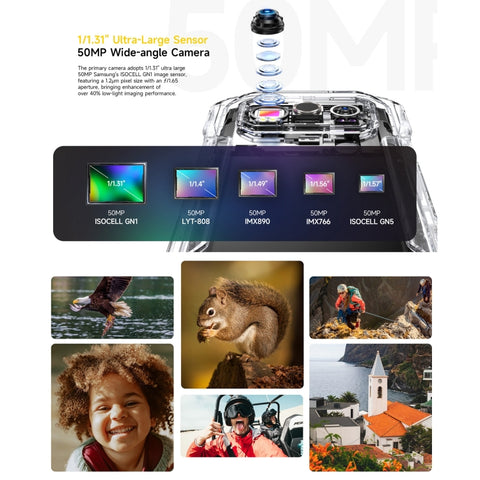 Ulefone Armor 27T Pro 5G Rugged Phone Dual SIM Thermal Imaging 12GB+256GB
