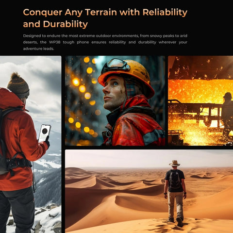 OUKITEL WP38 Rugged Phone 6GB+256GB