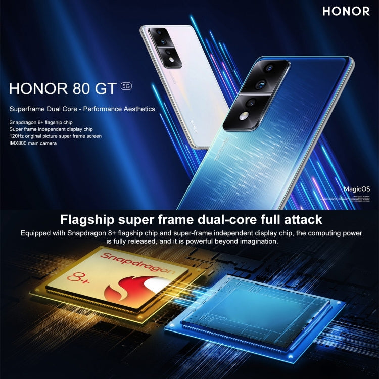 Honor 80 GT 5G AGT-AN00 Dual SIM 12GB+256GB (China Version)