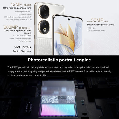 Honor 90 5G REA-NX9 Dual SIM 12GB+512GB (Global Version)