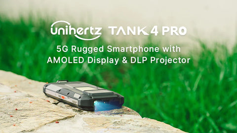 UNIHERTZ TANK 4 Pro Rugged Phone Dual SIM 16GB+512GB
