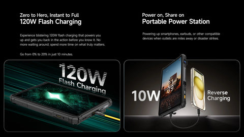 ULEFONE Armor Pad 5 Ultra 11 inch Tablet 12GB+512GB