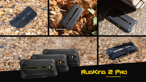 ULEFONE Rugking 2 Pro Rugged Phone Dual SIM 4GB+128GB