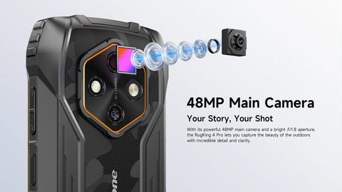 ULEFONE RugKing 4 Pro Rugged Phone Dual SIM 8GB+256GB