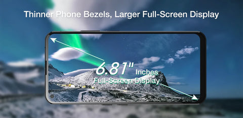 UNIHERTZ Luna Android Phone Dual SIM 8GB+256GB
