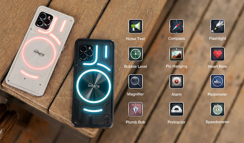 UNIHERTZ Luna Android Phone Dual SIM 8GB+256GB