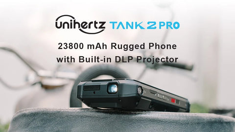UNIHERTZ TANK 2 Pro Rugged Phone Dual SIM 12GB+512GB
