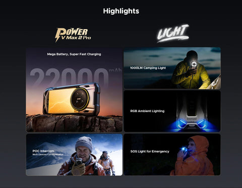 DOOGEE V Max 2 5G Rugged Phone Dual SIM 16GB+512GB
