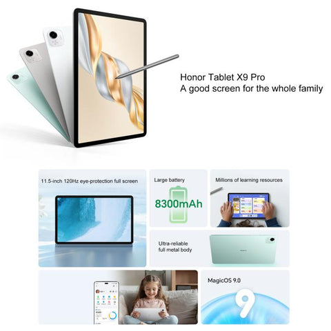 Honor Pad X9 Pro Tablet WiFi 11.5 inch 8GB+256GB (China Version)