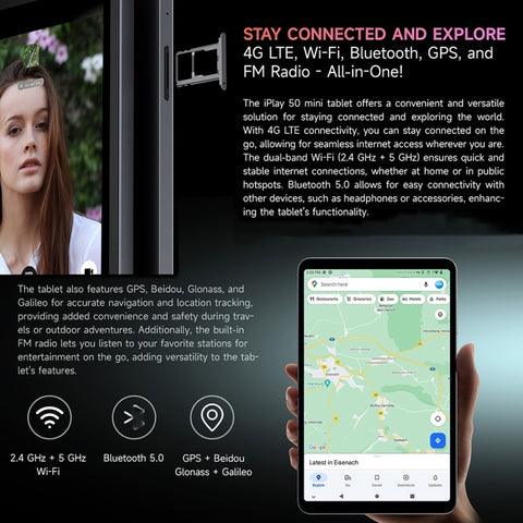 Alldocube iPlay 50 mini T811 LTE 8.4 inch 4GB+128GB