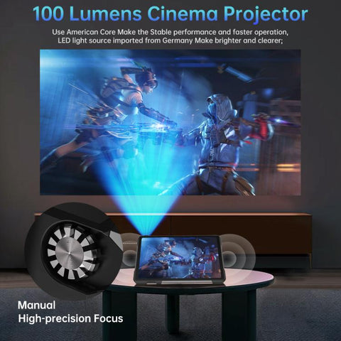 Unihertz Tank Pad E Rugged Tablet PC LTE 10.95 inch Projector 12GB+512GB
