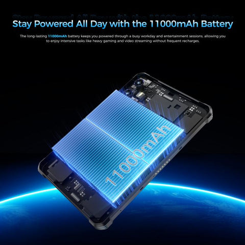 OUKITEL RT3 Plus Rugged Tablet PC LTE 8.0 inch 4GB+128GB