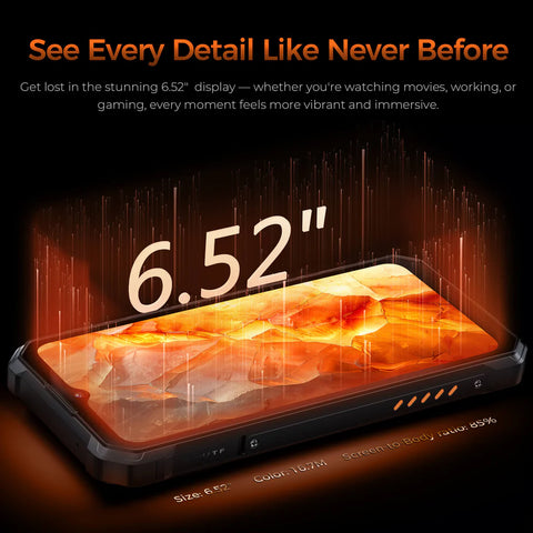 OUKITEL WP53S Rugged Phone Dual SIM 4GB+128GB