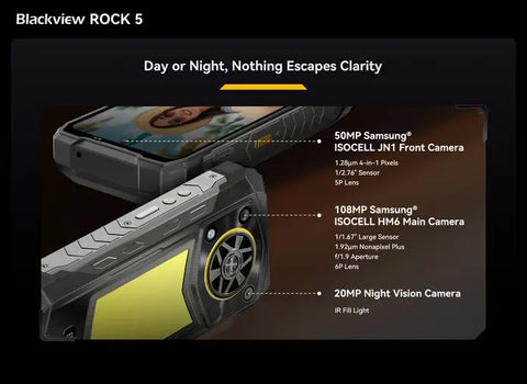 BLACKVIEW ROCK 5 Rugged Phone Dual SIM 12GB+256GB