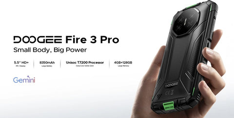 DOOGEE Fire 3 Pro Rugged Phone 16GB +128GB