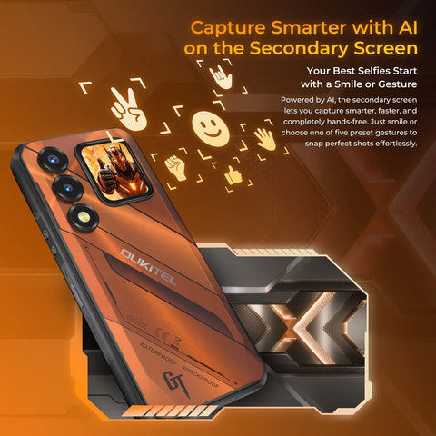OUKITEL WP66 Rugged Phone Dual SIM 12GB+512GB