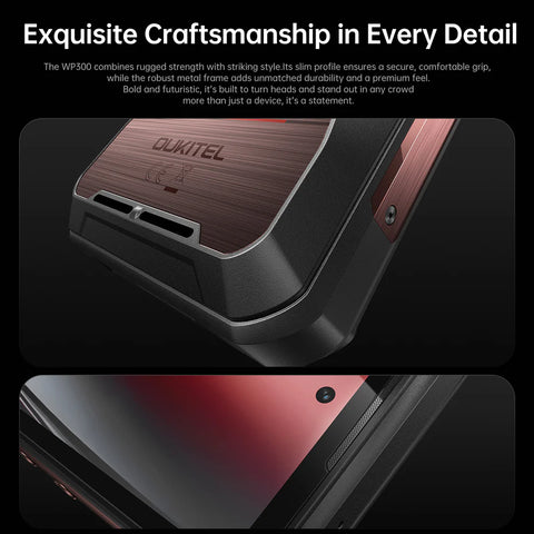 OUKITEL WP300 Rugged Phone Dual SIM 12GB+512GB