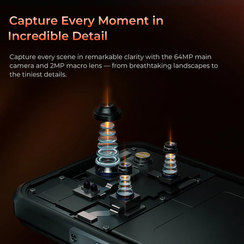OUKITEL WP55 S Rugged Phone Dual SIM 12GB+512GB