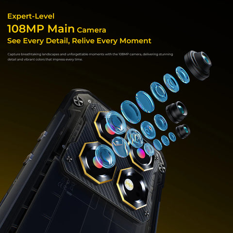 OUKITEL WP60 Rugged Phone Dual SIM 12GB+512GB