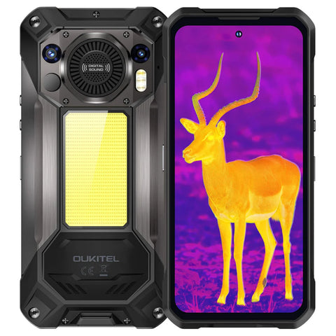 OUKITEL WP61 Ultra Rugged Phone Dual SIM 12GB+512GB（Thermal version）