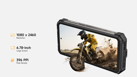 ULEFONE Rugking 5 Pro Rugged Phone Dual SIM 8GB+256GB
