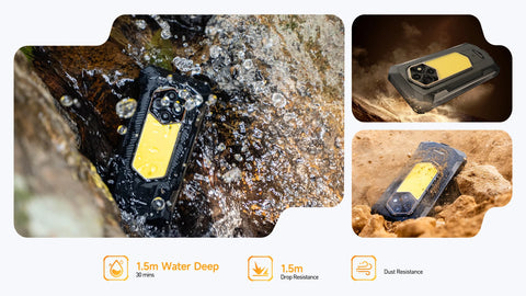ULEFONE Rugking 5 Pro Rugged Phone Dual SIM 8GB+256GB