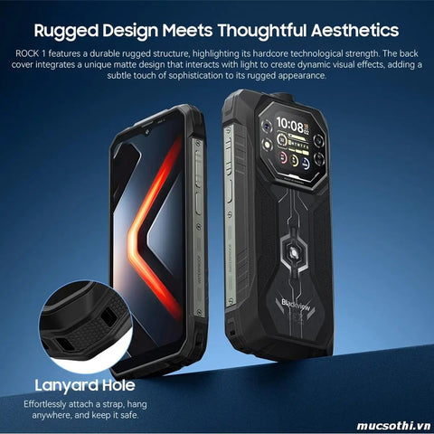 BLACKVIEW ROCK 1 Rugged Phone Dual SIM 8GB+256GB