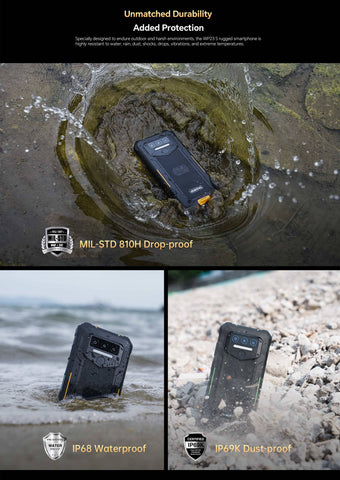 OUKITEL WP23S Rugged Phone Dual SIM 4GB+64GB