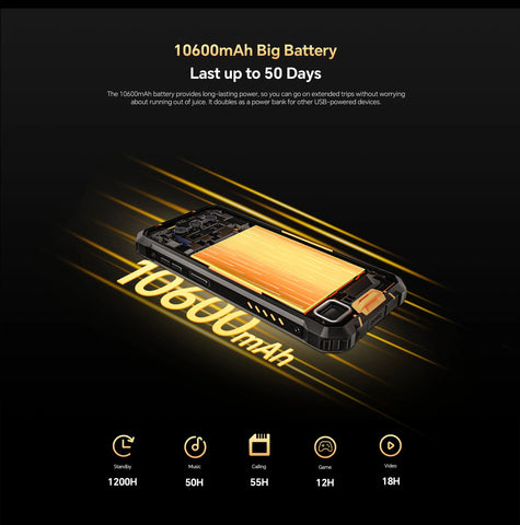 OUKITEL WP23S Rugged Phone Dual SIM 4GB+64GB