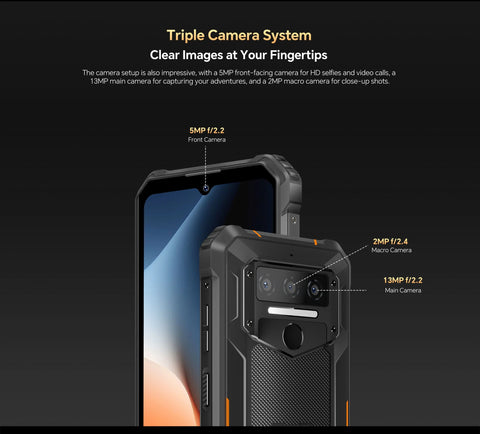 OUKITEL WP23S Rugged Phone Dual SIM 4GB+64GB