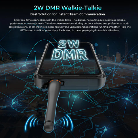 OUKITEL WP61 Plus Rugged Phone Dual SIM 12GB+512GB（Walkie talkie）