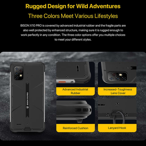 Umidigi Bison X10 Pro Rugged Phone 4GB+128GB