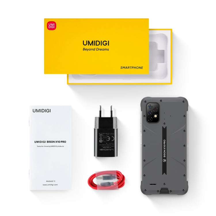 Umidigi Bison X10 Pro Rugged Phone 4GB+128GB
