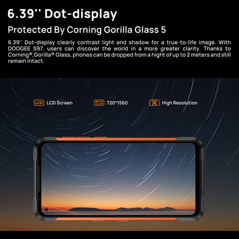 DOOGEE S97 Pro Rugged Phone 8GB+128GB
