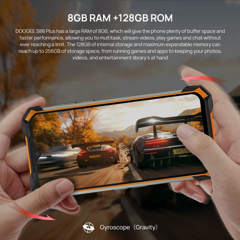 DOOGEE S88 Plus Rugged Phone 8GB+128GB